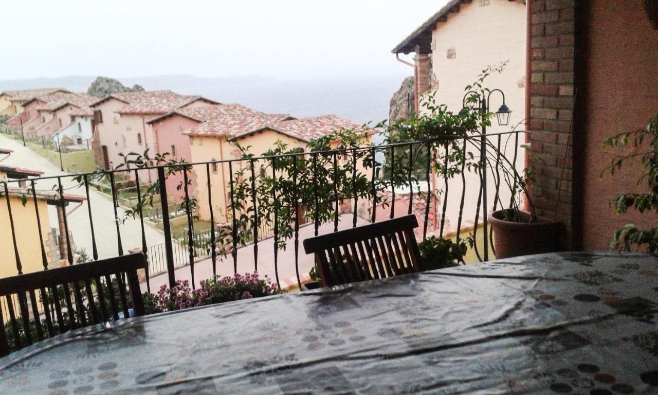 La Terrazza Fiorita Villa Nebida Eksteriør billede